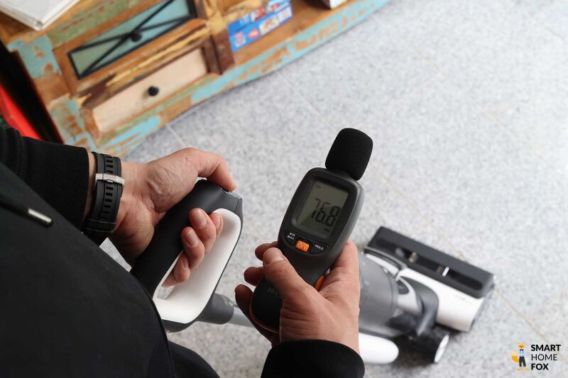 Тест уровня шума Tineco Floor One S7